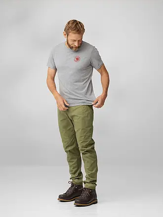 FJÄLLRÄVEN | Maglietta funzionale da uomo con logo 1960 | hellgrau